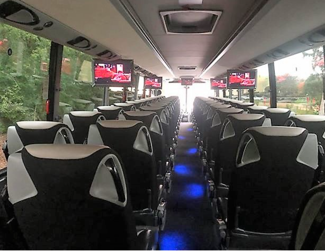 Coach Bus Chicago, Shuttle Bus Chicago, Party Bus Bedford Park, Transportation to Chicago, Inside Coach Bus Chicago, Interior Shuttle Bus Chicago, Book, Hire, Rent, Reserve