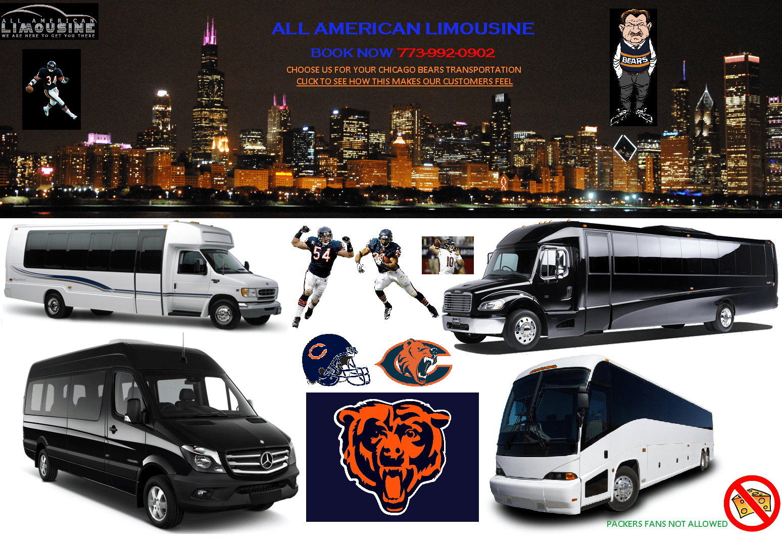 Book Limo Service, Book Car Service, Corporate Sedan, Book Corporate Buses in Chicago